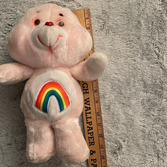 80s Rainbow Care Bear Vintage 1983 pink - Picture 6 of 7